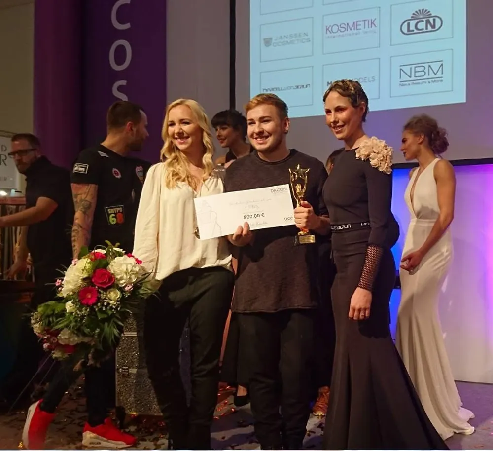 Lukas Wythe – Preisverleihung, Cosmeda Berlin